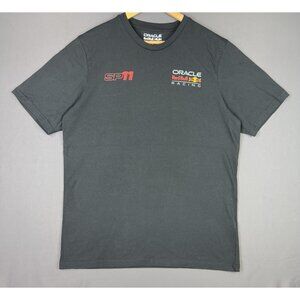 F1 Oracle Red Bull Racing Sergio Perez #11 Car Speed Black Shirt Promo